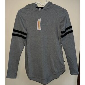 Pennant Sportswear Long Sleeved Gray Hooded Shirt Women's New W/tags X-Small